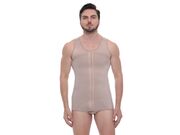 Modelador masculino cavado com abertura